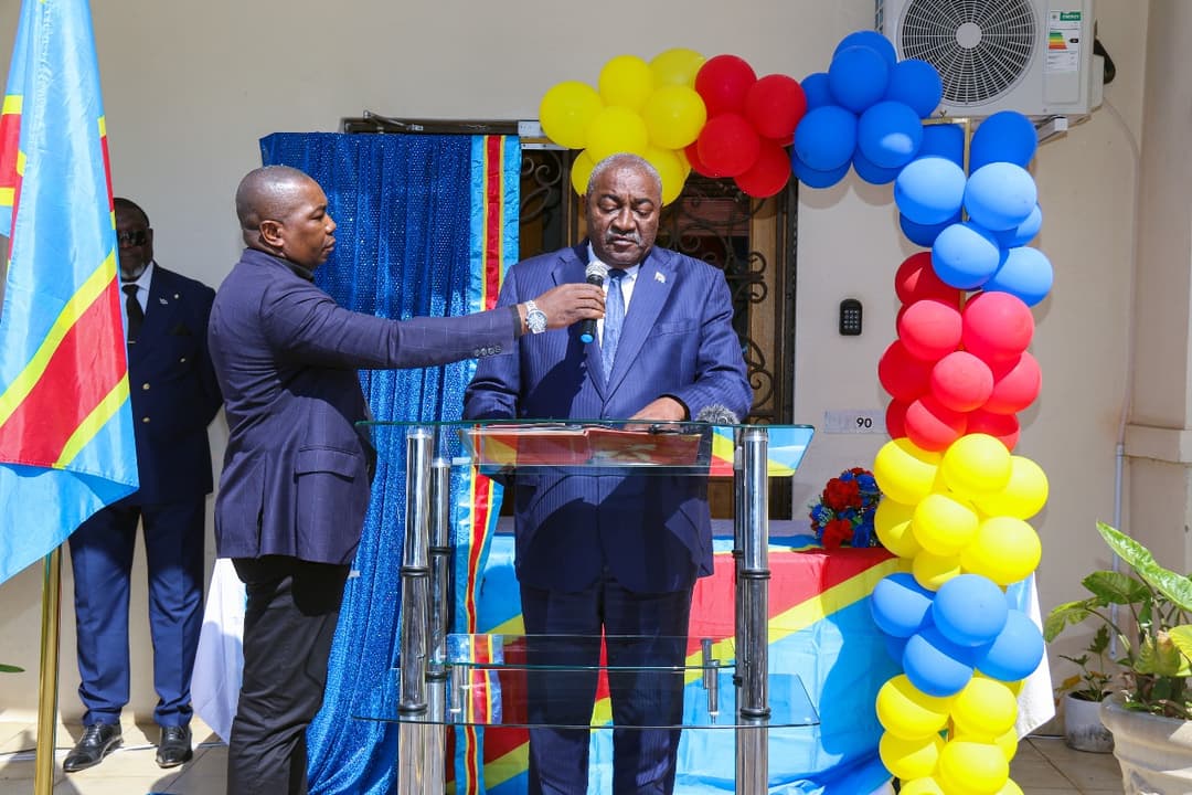 Son Excellence Nyakeru Kalunga John, Ambassadeur de la République Démocratique du Congo en Afrique du Sud